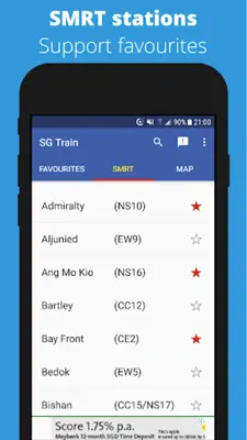 SG MRT android App screenshot 4